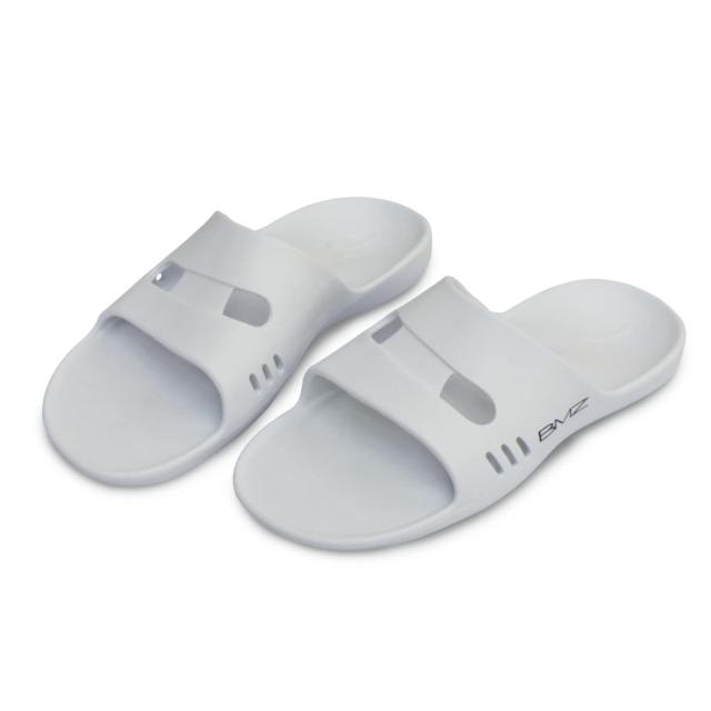 BMZ リカバリーサンダル アシトレサンダル バンドタイプ (ホワイト, 23.0cm) 立方骨サポートで足腰の負担軽減