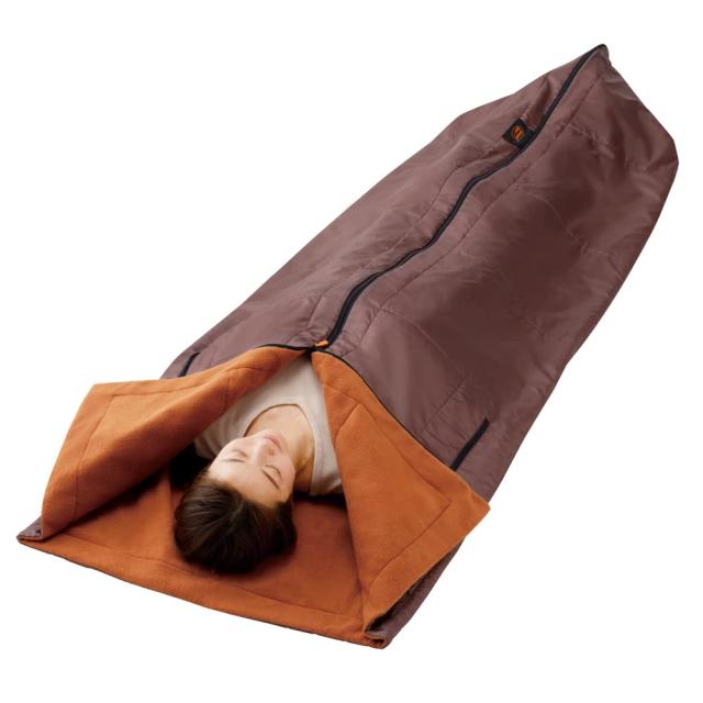 m.D.P. 毛布 寝袋 暖かい寝袋 シュラフ ねぶくろ 防寒 持ち運び マット布団カバー 布団 上掛け アウトドア 保温 毛布 コンパクト 冬用 の通販は 10,978円