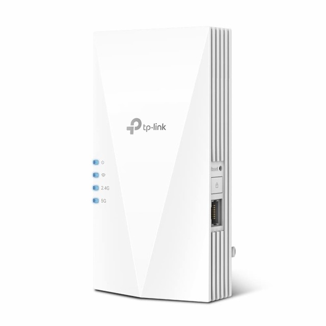 TP-Link Wi-Fi 無線LAN 中継器 Wi-Fi6 対応 2402 + 574Mbps 11ax/ac APモード HE160 ブリッジモードギガ有線LANポート RE700X/Aの通販は