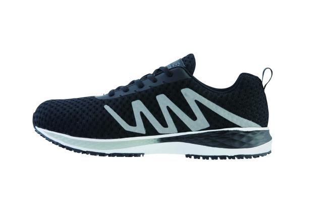 ジーベック 安全靴 作業靴 85151 セフティ シューズ 耐滑 メッシュ 衝撃吸収 反射材 ブラック 22.5 cmの通販は