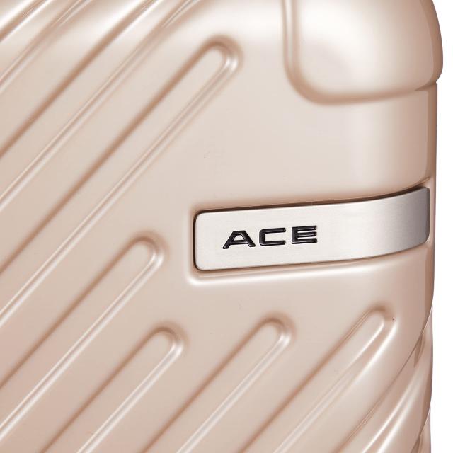 ACE(エース) スーツケース 大型 大容量 lサイズ 7泊8日 8泊9日 9泊10日 82L 双輪キャスター 4.7kg ラディアル No.06973 ベージュ