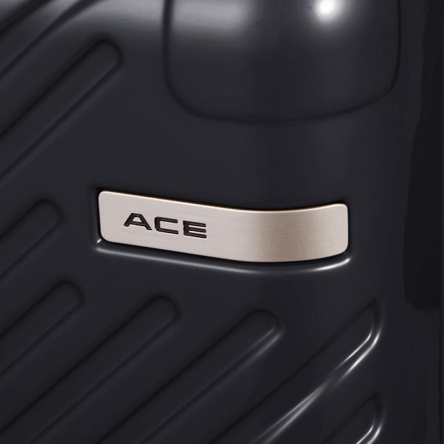 ACE(エース) スーツケース 機内持ち込み sサイズ 1泊2日 2泊3日 32L 双輪キャスター 2.8kg ラディアル No.06971 ブラック