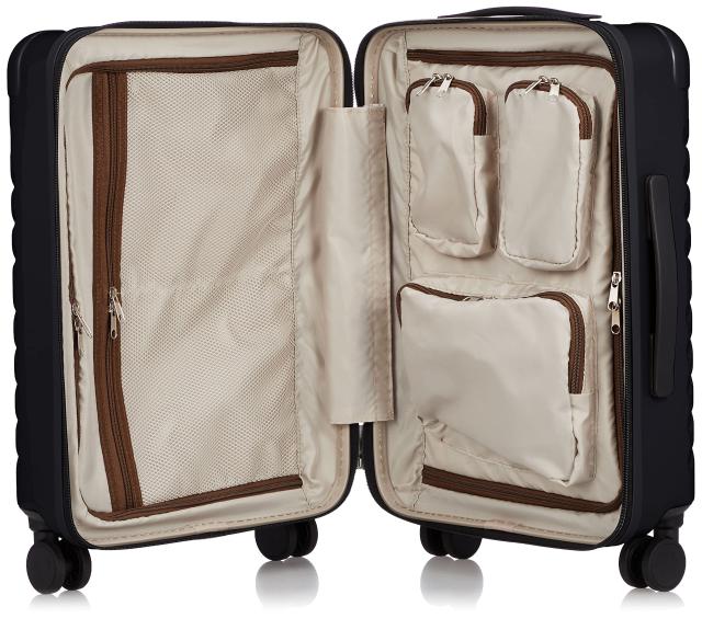 ACE(エース) スーツケース 機内持ち込み sサイズ 1泊2日 2泊3日 32L 双輪キャスター 2.8kg ラディアル No.06971 ブラック