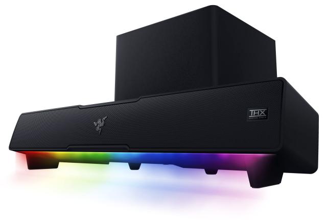 Razer(レイザー) Leviathan V2 専用サブウーファー付 ゲーミング サウンドバー 単一スピーカー THX 7.1ch 低レイテンシー USB・Bluetooth