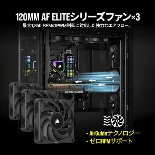 CORSAIR iCUE H150i RGB ELITE 水冷式 CPU クーラー LGAマザーボード