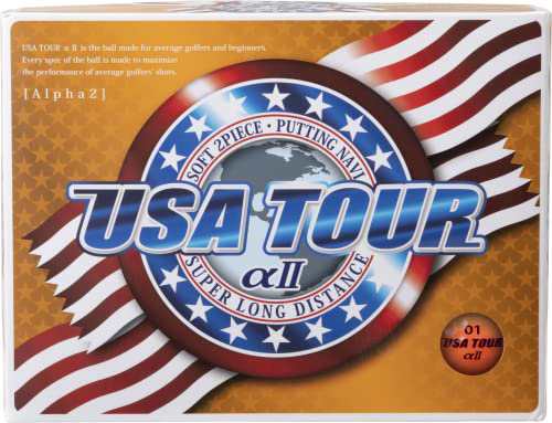 アサヒゴルフ(Asahi Golf) USA TOUR αII 12P ORANGE