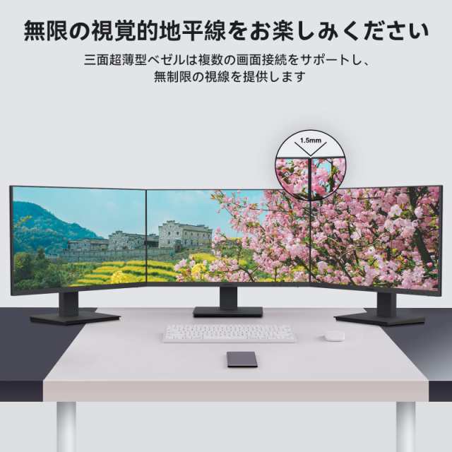 KOORUI 21.5インチ モニター pcモニター フルhd 液晶ディスプレイ モニター 75Hz VAパネル非光沢  超薄型スリムベゼル/アイケア・ブルーラの通販はau PAY マーケット - MRN's SHOP | au PAY マーケット－通販サイト