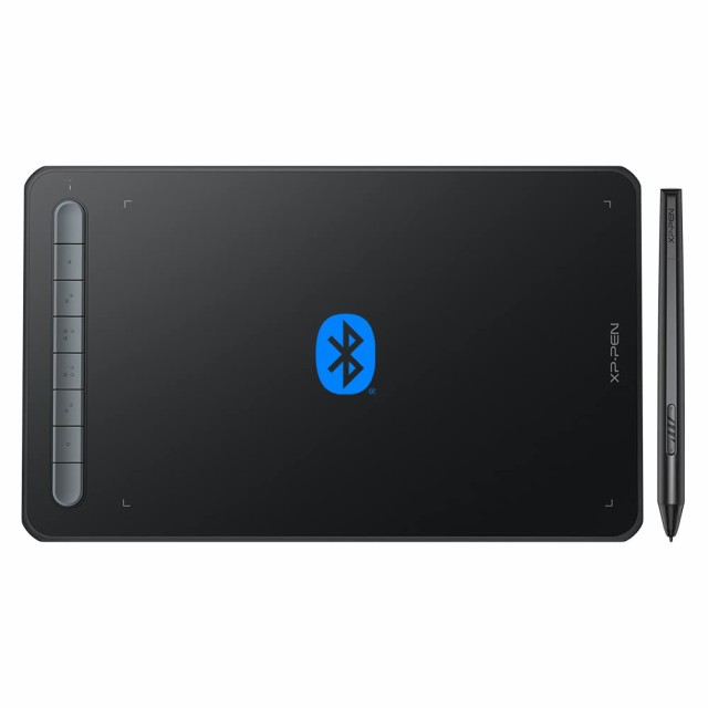 XPPen ペンタブ Deco MW Bluetooth ワイヤレス接続 8x5インチ X3チップ搭載ペン付 傾き検知 ペンタブレット 板タブ スマホ対応 選べる4色