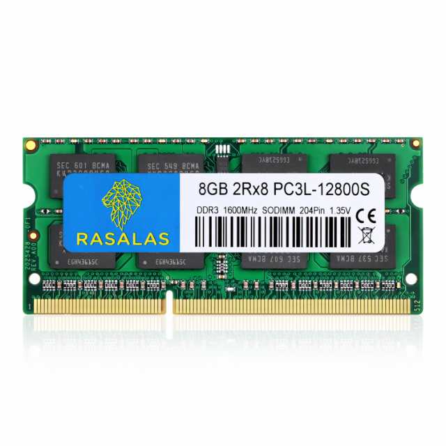 DDR3 8GB 2枚 計16GB PC3L-12800 1.35VサムスンPCパーツ