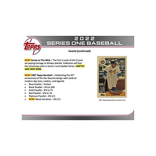 MLB 2022 Topps Series 1 Baseball Walmart Mega Box (Square Box) ス シリーズ1  ベースボール ウォルマート カード メガボックス の通販はau PAY マーケット - FJショップ | au PAY マーケット－通販サイト