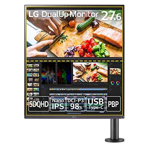 LG デュアルアップ モニター 28MQ780-B 27.6インチ/アスペクト比 16:18