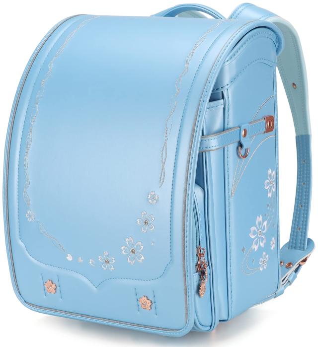 バオバブの願い 桜 ランドセル 女の子 ワンタッチロック 軽量 豪華 刺? A4フラットファイル対応 japanese schoolbag エレガント Bab-sa