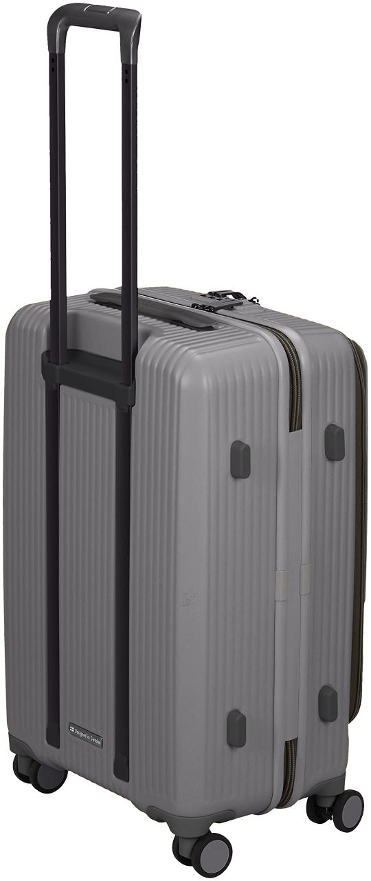 イノベーター スーツケース INV155 マット 55L 付 62 cm 3.9kg スチールグレー
