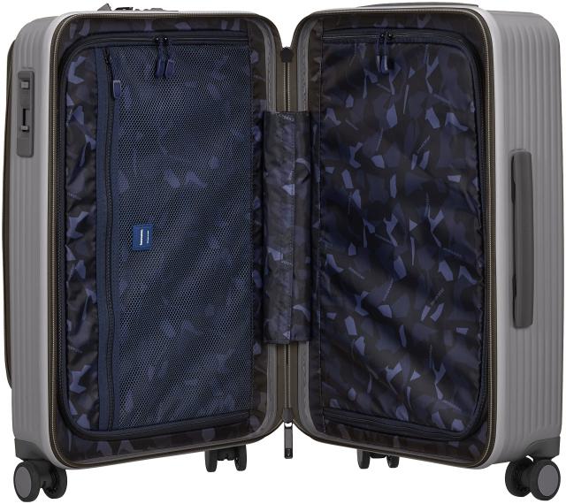 イノベーター スーツケース INV155 マット 55L 付 62 cm 3.9kg スチールグレー