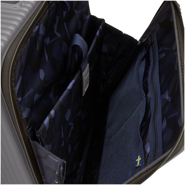 イノベーター スーツケース INV155 マット 55L 付 62 cm 3.9kg スチールグレー