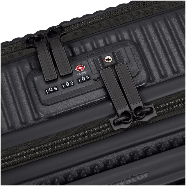 イノベーター スーツケース INV155 マット 55L 付 62 cm 3.9kg マッドブラック