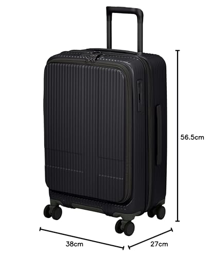 イノベーター スーツケース INV155 マット 55L 付 62 cm 3.9kg マッドブラック