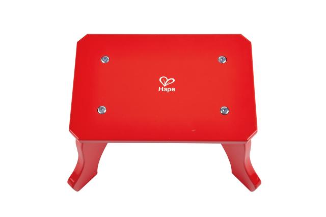 Hape(ハペ) デラックスアップライトピアノ（赤） 3才以上 木製 楽器玩具 おもちゃ E0630