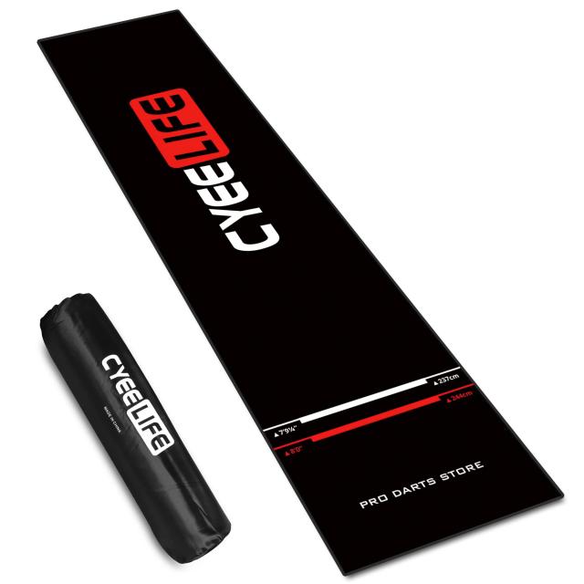 CyeeLife ダーツマット，パッド カーペット Dart board Mat,65*295cm 8,850円