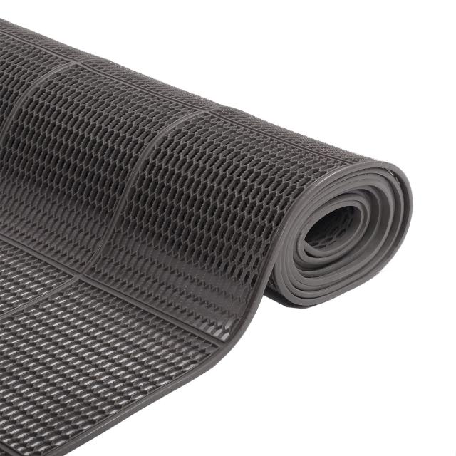 sumunior 屋外 屋内滑り止めマット マット 300x90cm PVCシート 排水ゴム床マット 有孔ラバーマット 玄関マット 可能 転倒防止 泥落とし の通販は 6,137円