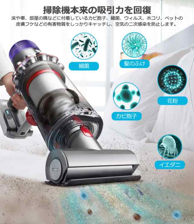 ダイソン V10 SV12 掃除機 用 フィルター 3個入り 掃除機フィルター