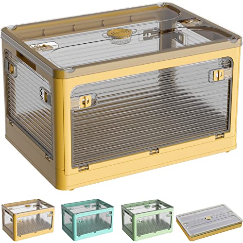 X XUNTAO【収納ボックス 折りたたみ】蓋付き 積み重ね 全方向から取り出せる 収納ケース 衣類 布団 おもちゃ 小物 収納 折り畳み コンテの通販は 6,834円