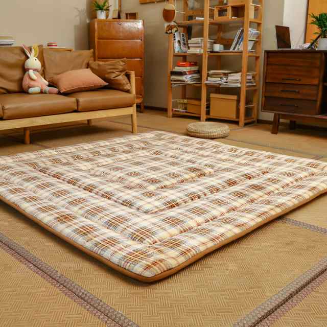 JEMAジェマ こたつ敷き布団 こたつマット こたつ敷き ラグ ラグマット カーペット 極厚 厚手 ホットカーペット対応 蓄熱 長方形 3畳 すべの通販は