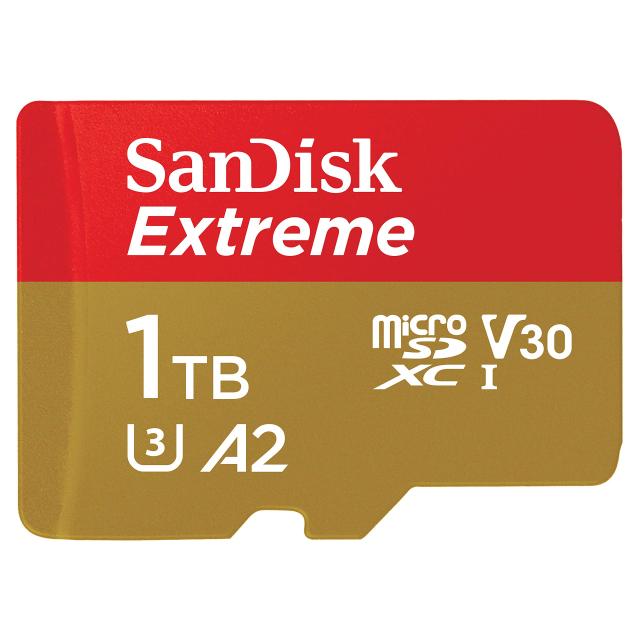 SanDisk microSDXC UHS-I カード 1TB Extreme 超高速タイプ（読込最大190MB/s 書込最大130MB/s）サンディスク エクストリーム SDSQXAV-1Tの通販は