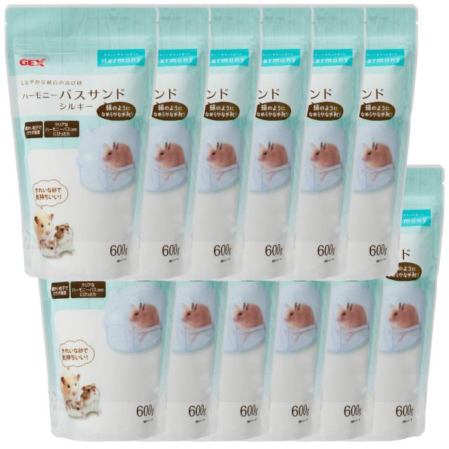 GEXジェックス Harmony ハーモニーバスサンド シルキー 600g×12個セットの通販は 4,881円