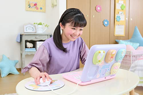 カメラもIN! マウスできせかえ! すみっコぐらしパソコン プレミアムプラス デコ (ACアダプター マウスパッド デコシール付き) パープル×の通販は