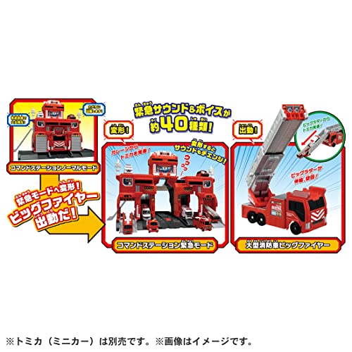 タカラトミー(TAKARA TOMY) 『 トミカ 変形出動 ! ビッグファイヤー