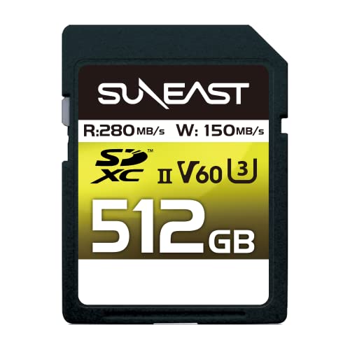SUNEAST 512GB SDXC UHC-Ⅱ V60カード　中古 SUNEAST 512GB SDXC UHC-Ⅱ V60カード 中古（Amazon | SUNEAST