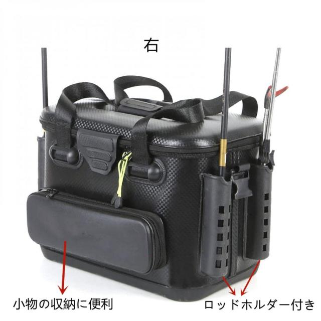 Visame タックルバック 釣りボックス バケツ バッカン 40L EVA素材 多機能 釣り具 釣り用ケース 防災 収納コンテナ タックルバッグ ロッ_7