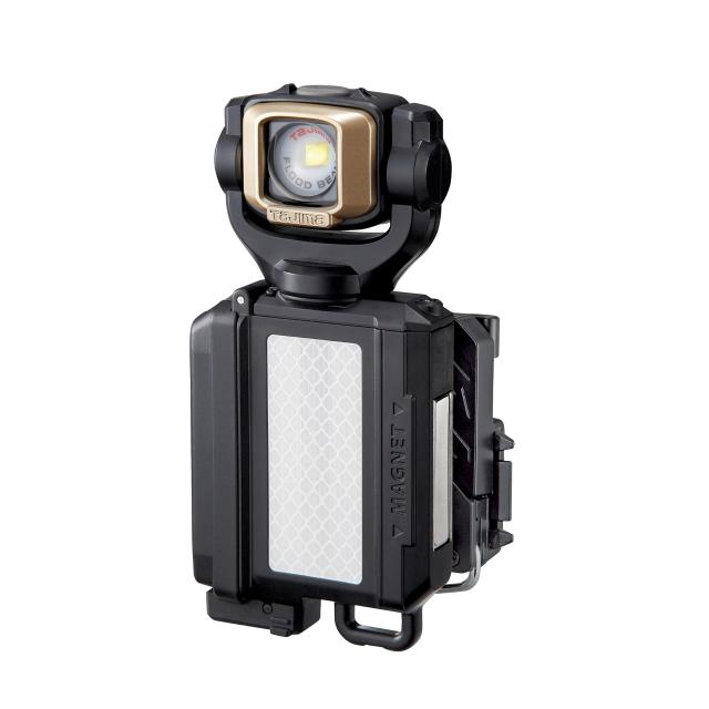 タジマ セフシステム LEDセフ着脱式ライト LE-SF501D-SP 専用充電池セット 縦ベルト用セフ対応 強力ネオジ磁石付 選べる明るさ3モード 着の通販は