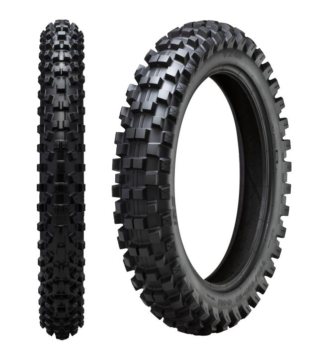 IRC(アイアールシー)井上ゴム バイクタイヤ VX40 リア 110/100-18 64M チューブタイプ(WT) 公道走行不可 321668 二輪 オートバイ用