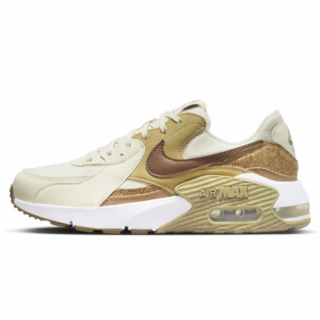 ナイキ エア マッ クス エクシー W AIR MAX EXCEE ホワイト/ベージュ/ブラウン DJ1975-001 ナイキジャパン正規品 24.0cmの通販は