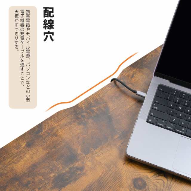 YeTom パソコンデスク 机 学習机 ?子 右棚左棚 幅107cm computer desk