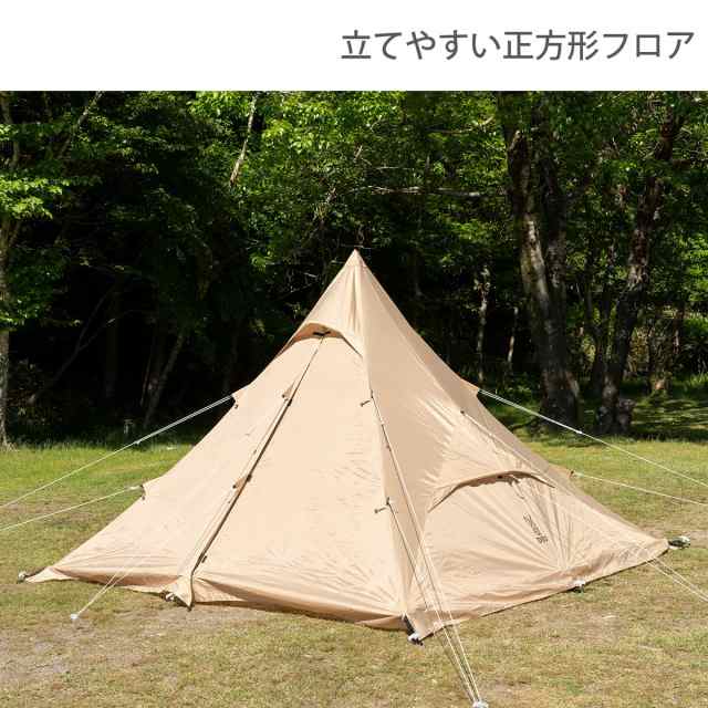 ワンポールテントRX(M) T3-948-TN（タン） - DOD（ディーオー
