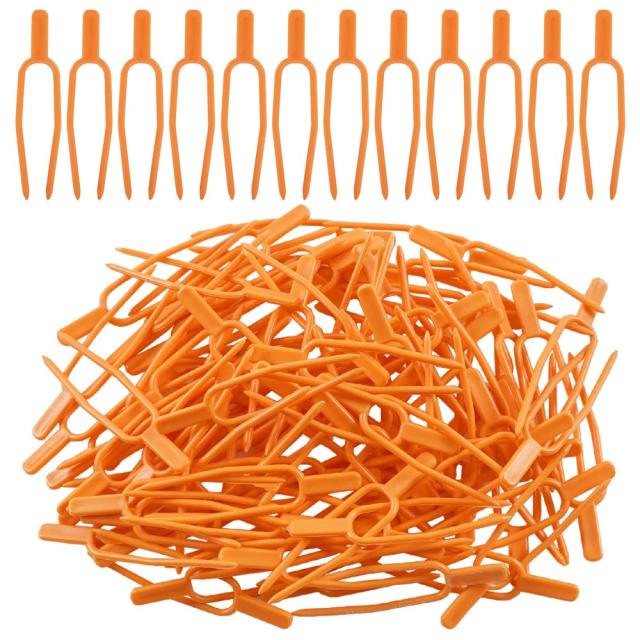 植物サポート 園芸クリップ 固定フォーク 100Pcs イチゴフォーク