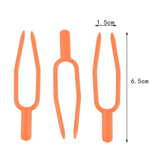 ❤️SALE❤️植物サポート 園芸クリップ 固定フォーク 100Pcs 植物サポート 園芸クリップ 固定フォーク 100Pcs イチゴフォーク