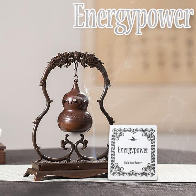 EnergyPower プレミアムアート香炉 純銅製 吊り下げ式 棒線香/渦巻き線香/コーン型全対応 アロマ香炉 チベッタン香炉 仏具 書道・茶道・