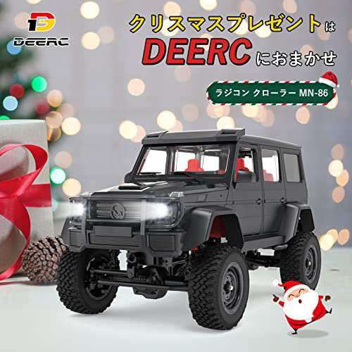 DEERC ラジコン クローラー ホビー ラジコンカー オフロード 4WD 独立懸架 1/12 操作時間50分 カスタム 改造 大人向け RCカー  LED付き 四の通販はau PAY マーケット - famille | au PAY マーケット－通販サイト