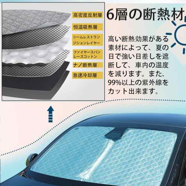 新型フォルクスワーゲン ティグアン AD1 フロントサンシェード 遮光フロントシェイド 車用サンシェード マルチサンシェード TIGUAN AD1  2の通販はau PAY マーケット - MYDOYA | au PAY マーケット－通販サイト