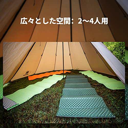 OneTigris Northgaze シルナイロン製 2-4人用ワンポールテント