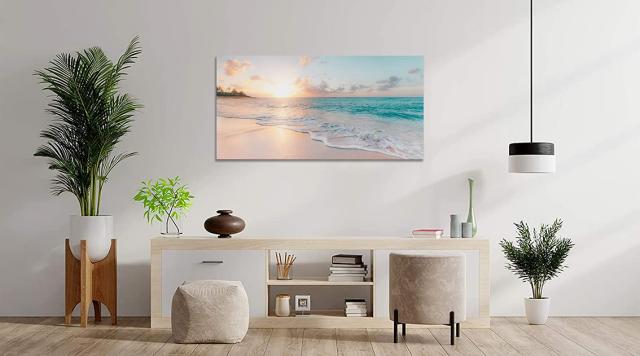 海の絵 アートパネル 絵画 海 ハワイ ポスター 風景画 壁掛け 室内装飾