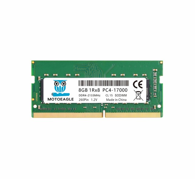 DDR4-2133 Mhz PC4-17000 8GB SO-DIMM 1Rx8 ノートPC用 メモリ 260-Pin