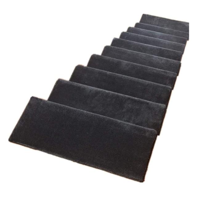 階段マット 厚さ18mm 15枚 ふわふわ 滑り止め 防音 折り曲げ 新型 足腰にやさしい 超厚手 キズ防止 吸着 ズレない 耐久的 四季通用 階段