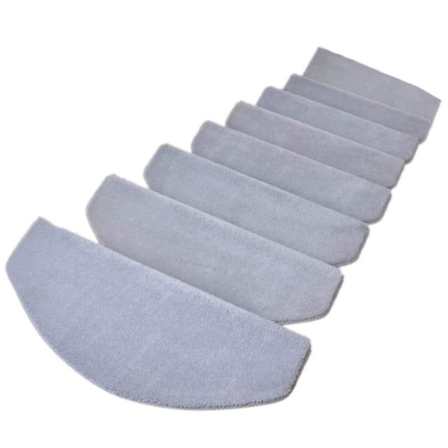 階段マット 滑り止め 折り曲げ 超厚手 厚さ18mm 15枚 ふわふわ 高級 キズ防止 吸着 防音 ずれない 四季通用 新型 足腰にやさしい 階段ク