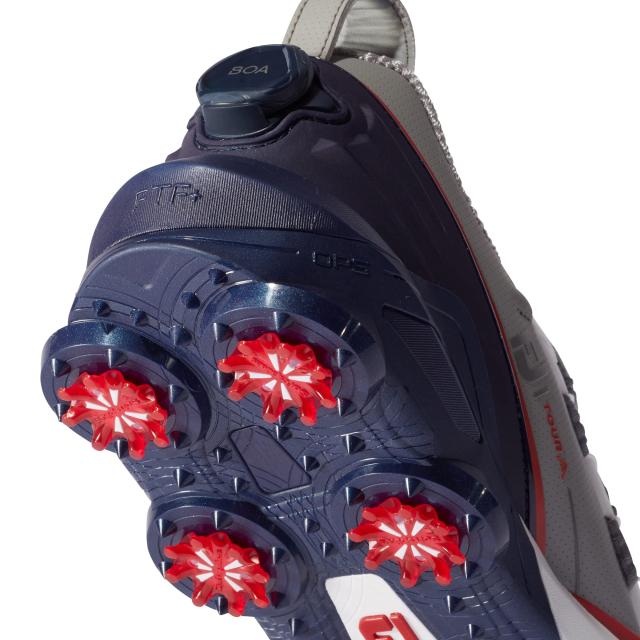 フットジョイ ゴルフシューズ ツアーアルファ BOA メンズ ホワイト/ネイビー/レッド 27.0 cm 3E フットジョイ ゴルフシューズ ツアーアルファ BOA メンズ ホワイト