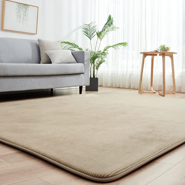 カーペット ラグ ラグマット 3畳 190×240cm 極厚 35mm ホット カーペット カバー 洗える 滑り止め付 じゅうたん 床暖房対応カーペット